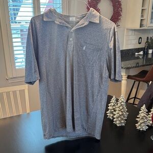 johnnie-O Charcoal Polo Shirt